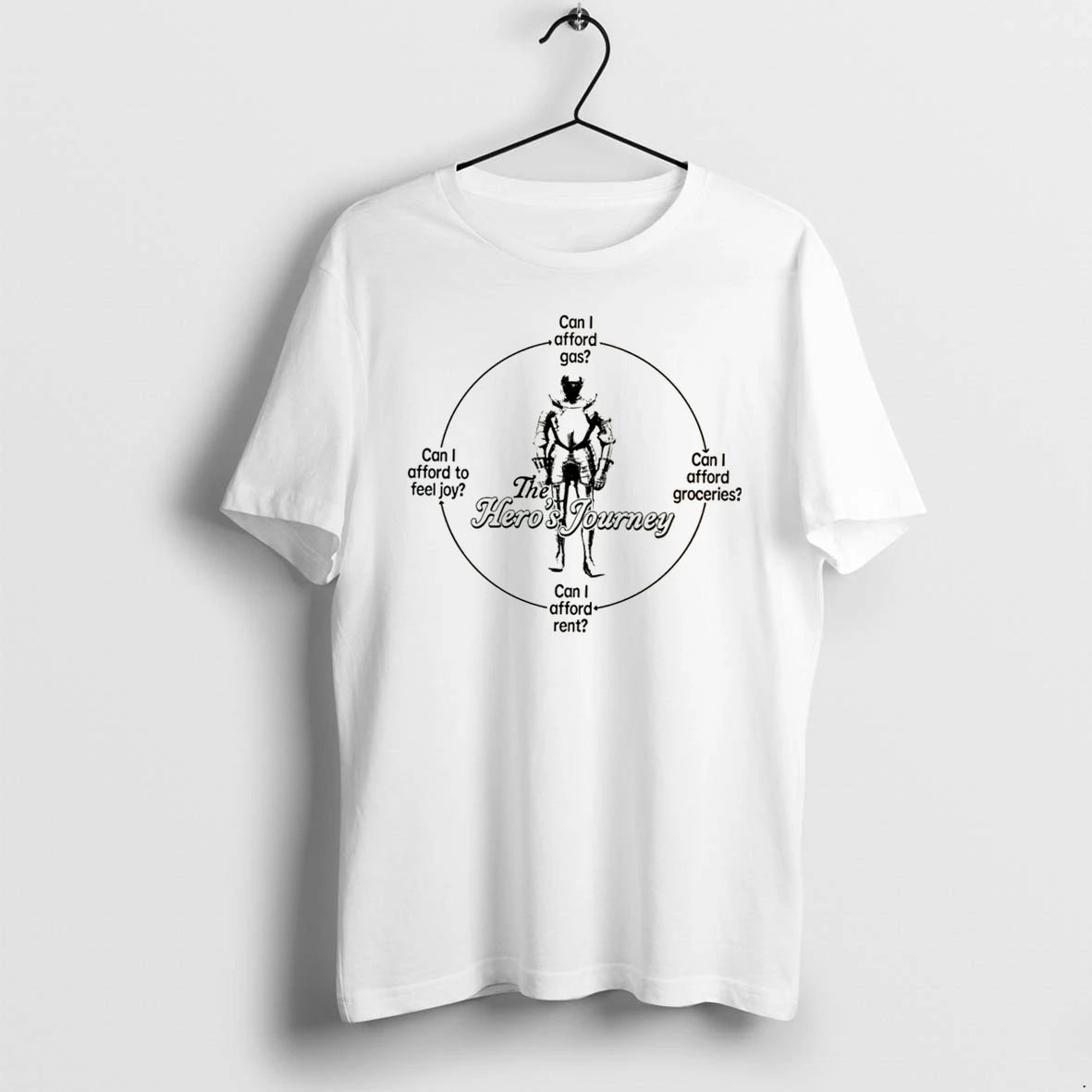 Officials The Heros Journey Can I Afford Gas Can I Afford Groceries Tee