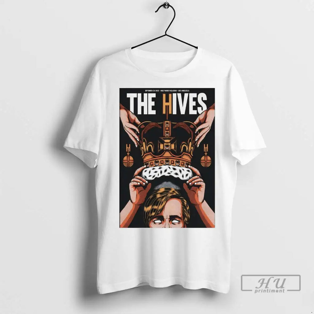 Officials The Hives September 25 2025 Hollywood Palladium Los Angeles Ca Shows T Shirts