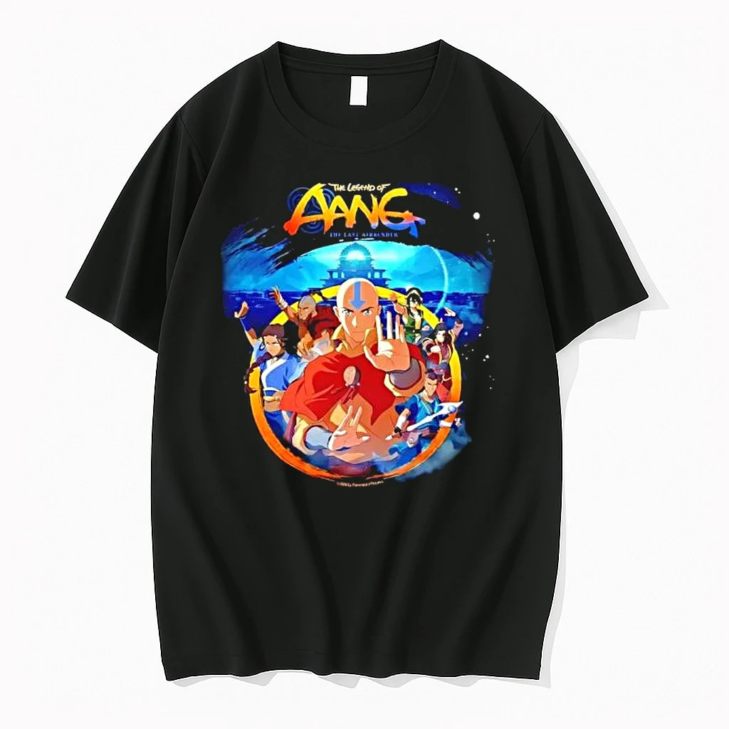 Officials The Legend Of Aang The Last Airbender Team Cartoon Premium T Shirt