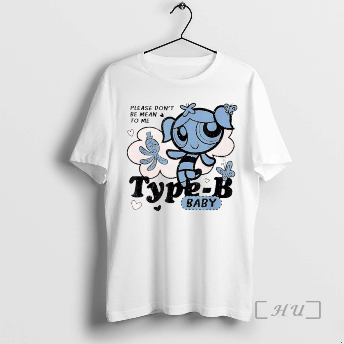 Officials The Powerpuff Girls Type B Baby Dont Be Mean To Me Tee Shirt Sweater