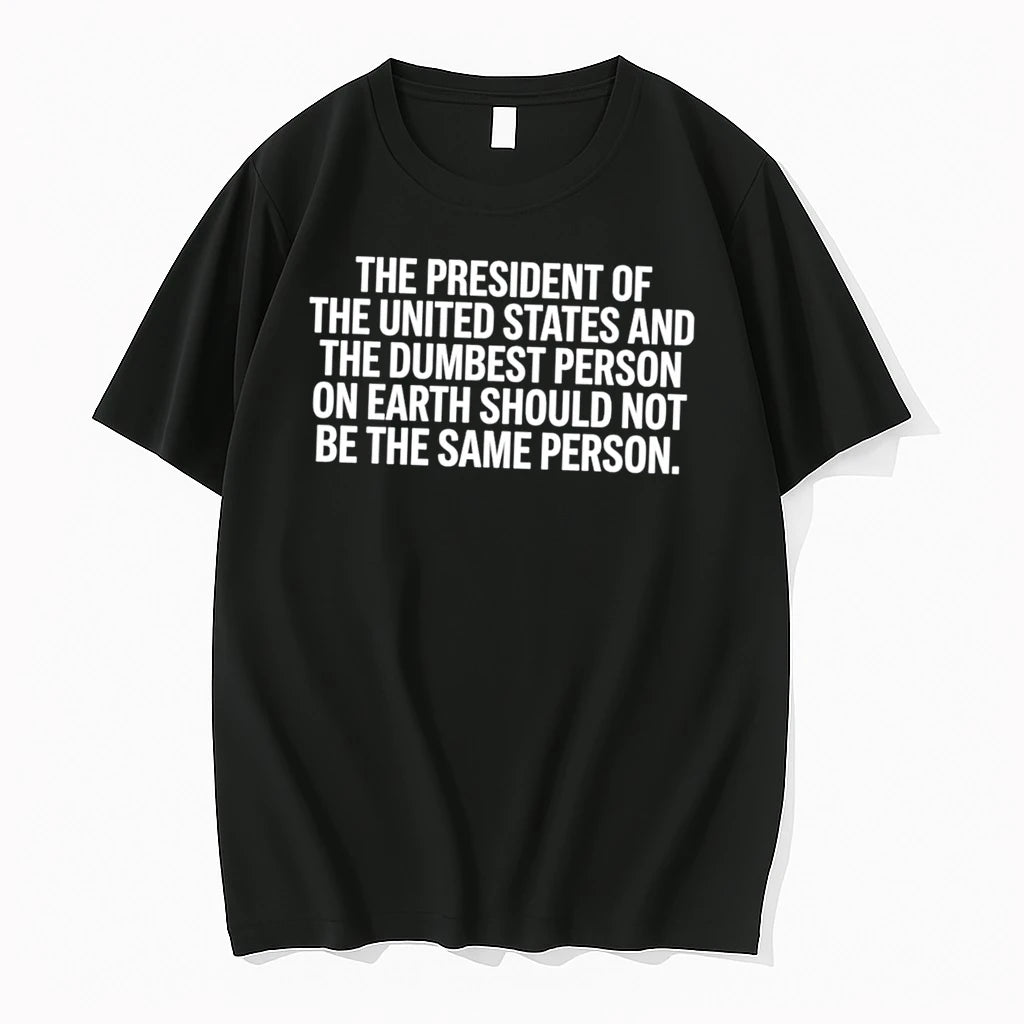 Officials The President And Dumbest Person Tee Premium T Shirt