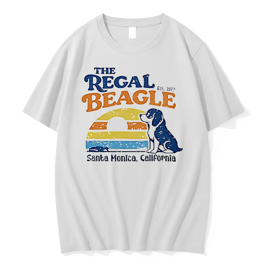 Officials The Regal Beagle Santa Monica California Est 1977 Sunset Retro T Shirt Sweater