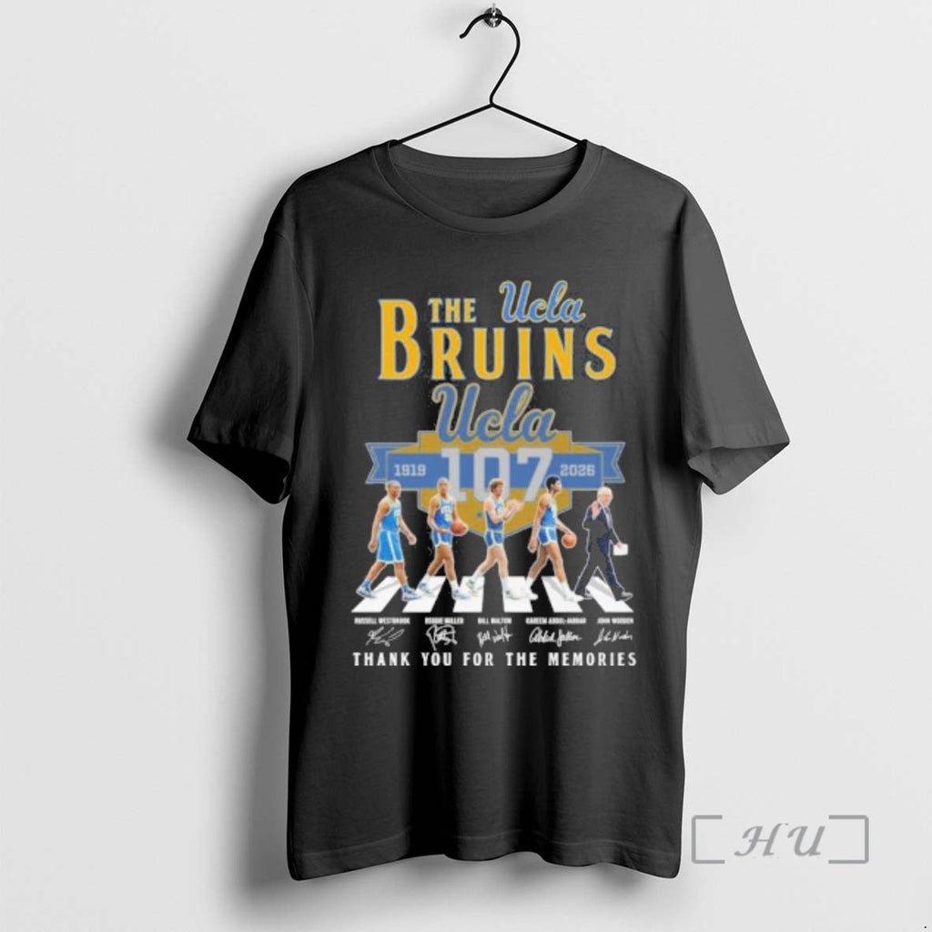 Officials The Ucla Bruins Basketball Abbey Road 107th Anniversary 1919 2026 Premium T Shirts Sweater