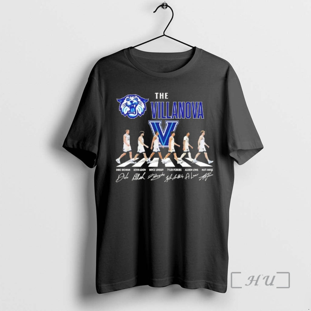 Officials The Villanova Wildcats Duke Brennan And Players Abbey Road Signatures Premium T Shirts Sweater