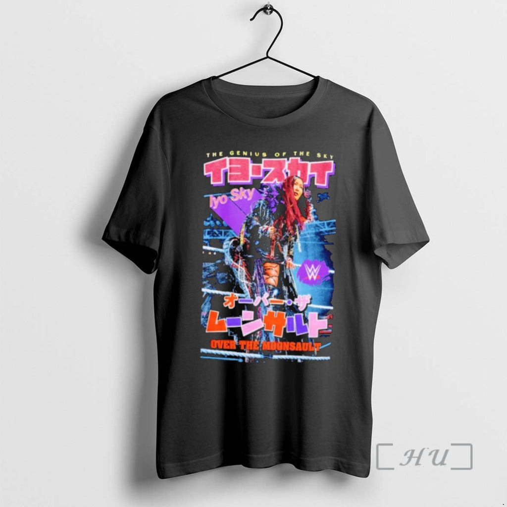 Officials The Genius Of The Iyo Sky Over The Moonsault Graphic Premium T Shirts Sweater