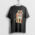 Officials Tiger Blowing Bubble Gum And Wearing Sunglasses Heart Shape Funny T Shirt Sweater
