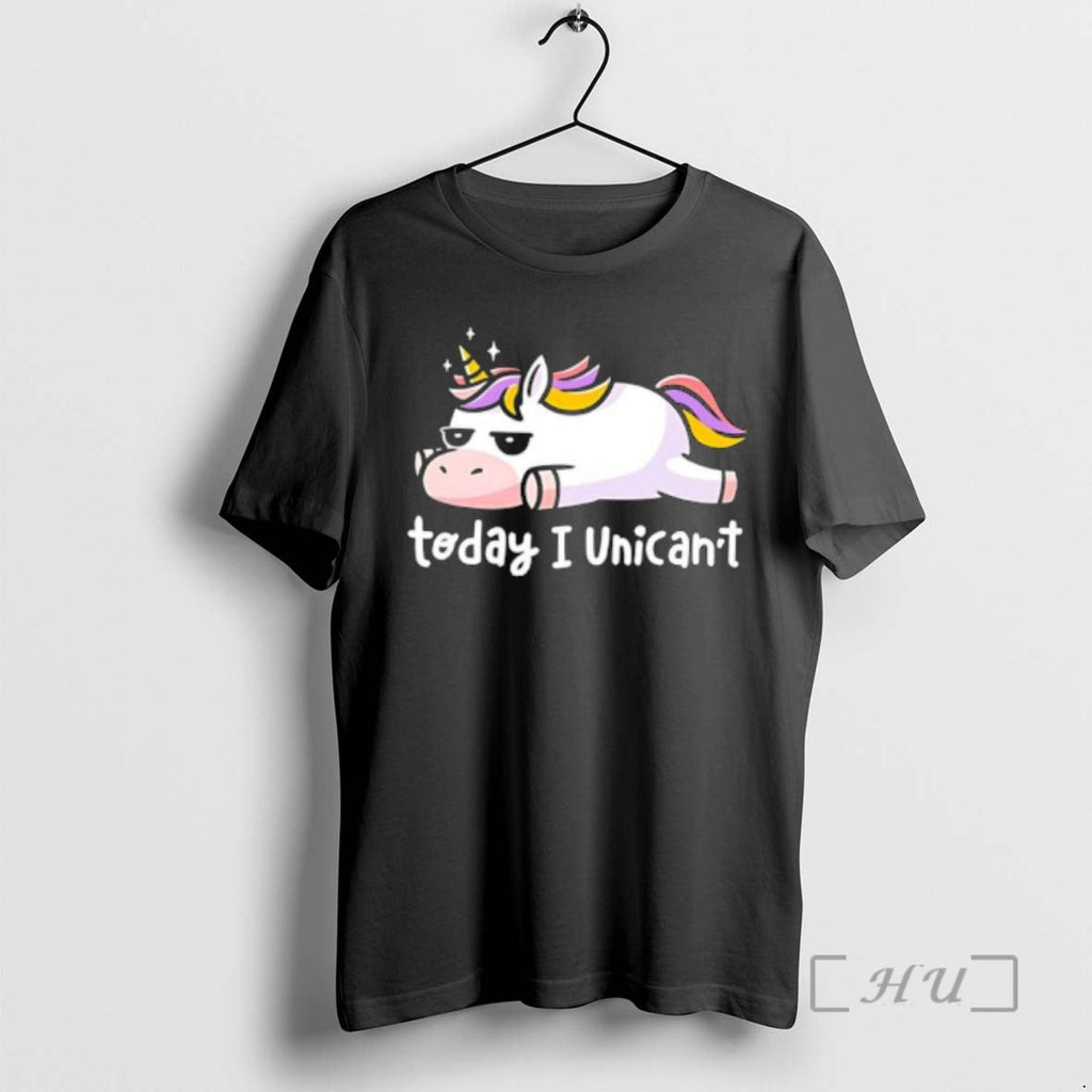 Officials Today I Unicant Lazy Unicorn With Rainbow Hair