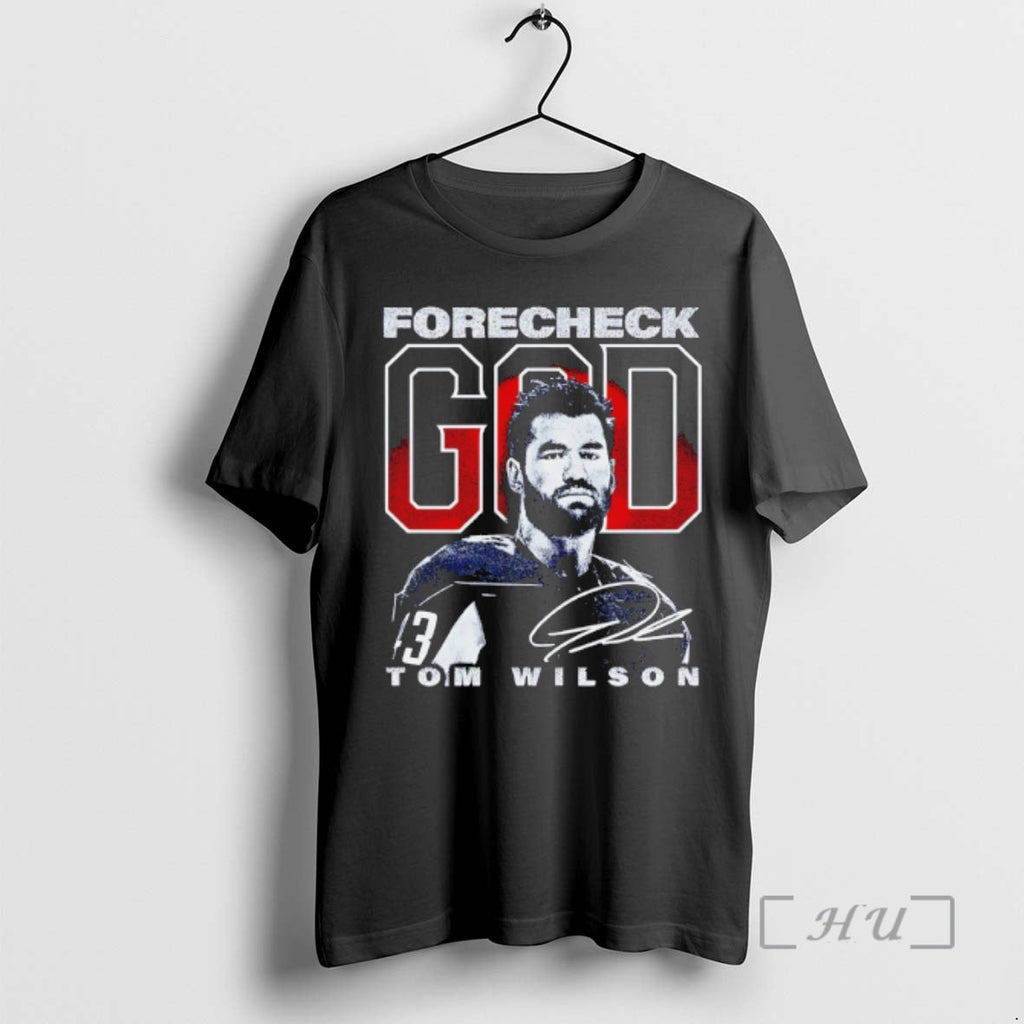 Officials Tom Wilson Washington Capitals Signature Forecheck God