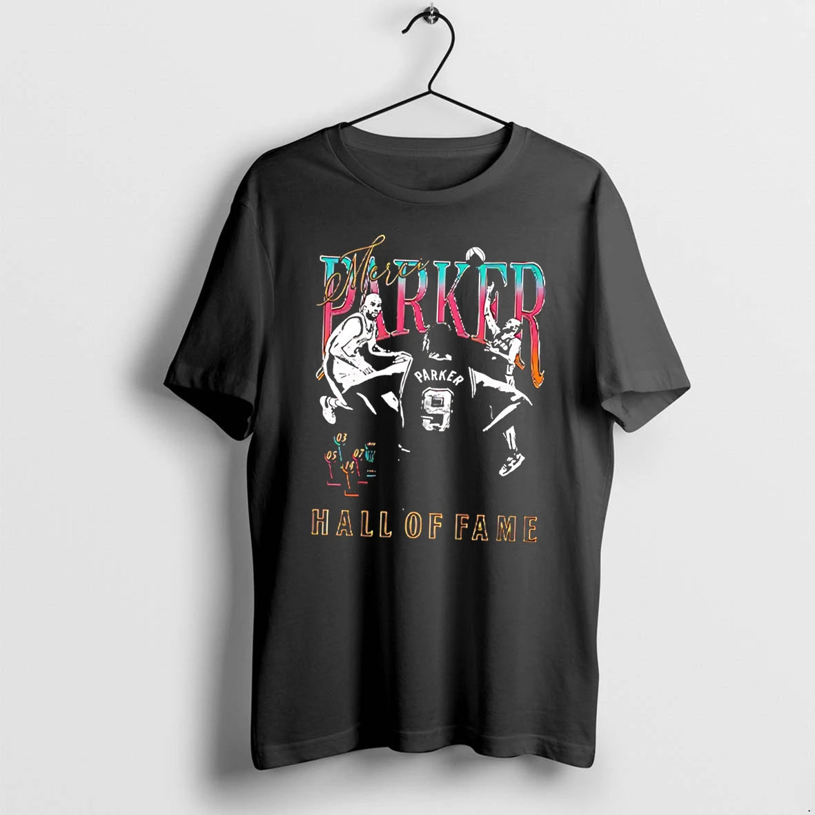 Officials Tony Parker Hall Of Fame San Antonio Spurs Tee T Shirt Sweater