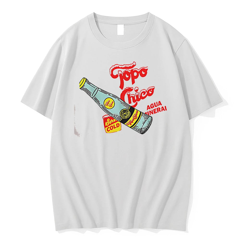 Officials Topo Chico Agua Mineral Bottle Topo Chico Served Cold Premium T Shirt