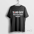 Officials Toronto Blue Jays Fan Wearing Tarp Off Police Horse Ready Tee Shirt Sweater