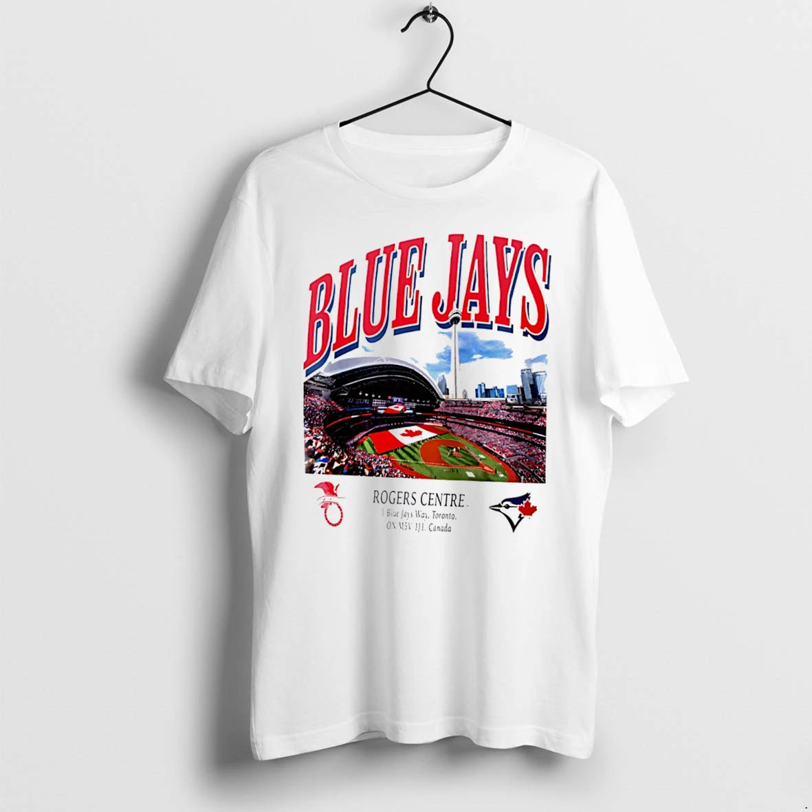 Officials Toronto Blue Jays Rogers Centre Stadium Tee T Shirt Sweater