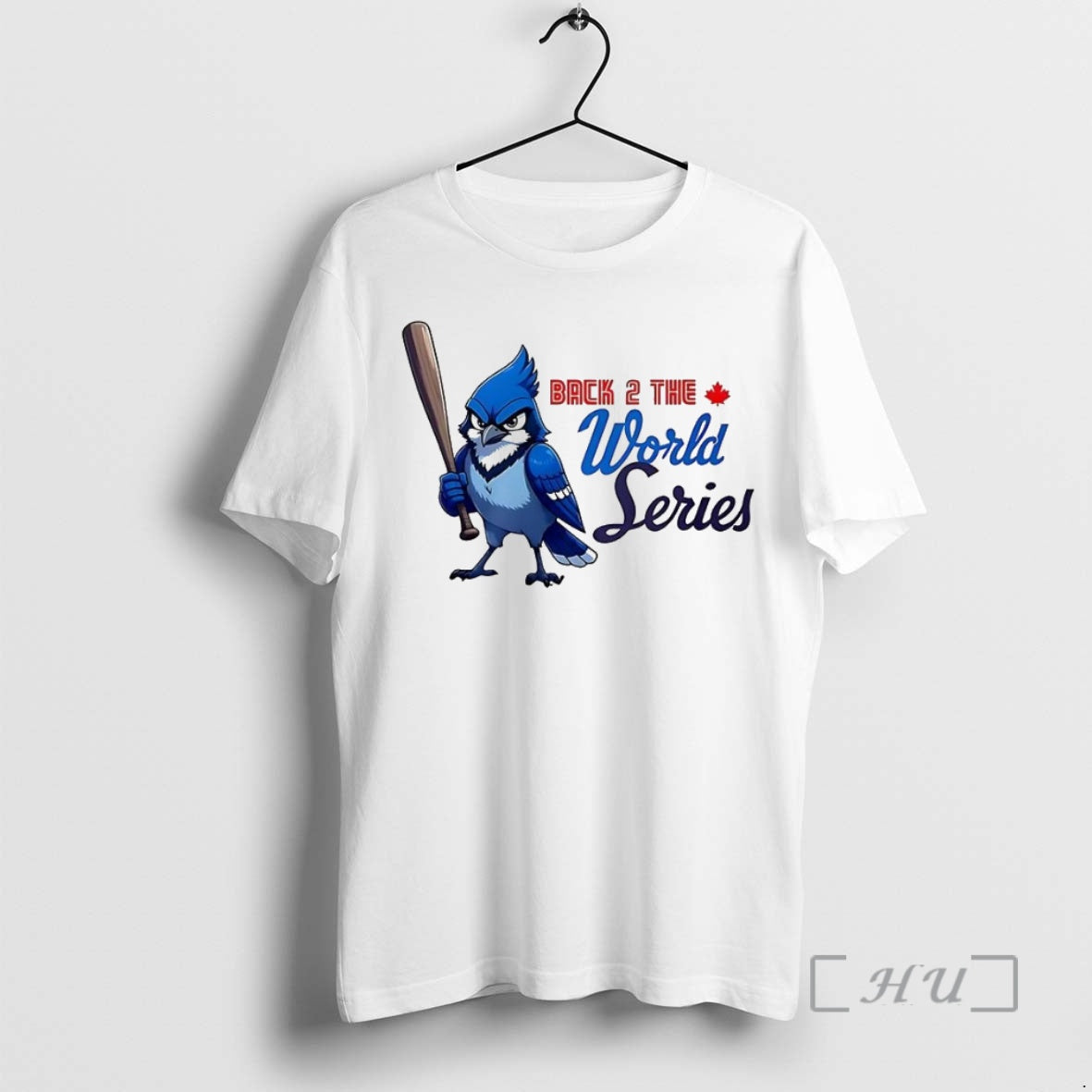 Officials Toronto Blue Jays Back 2 The World Series Funny Mascot T Shirt Sweater