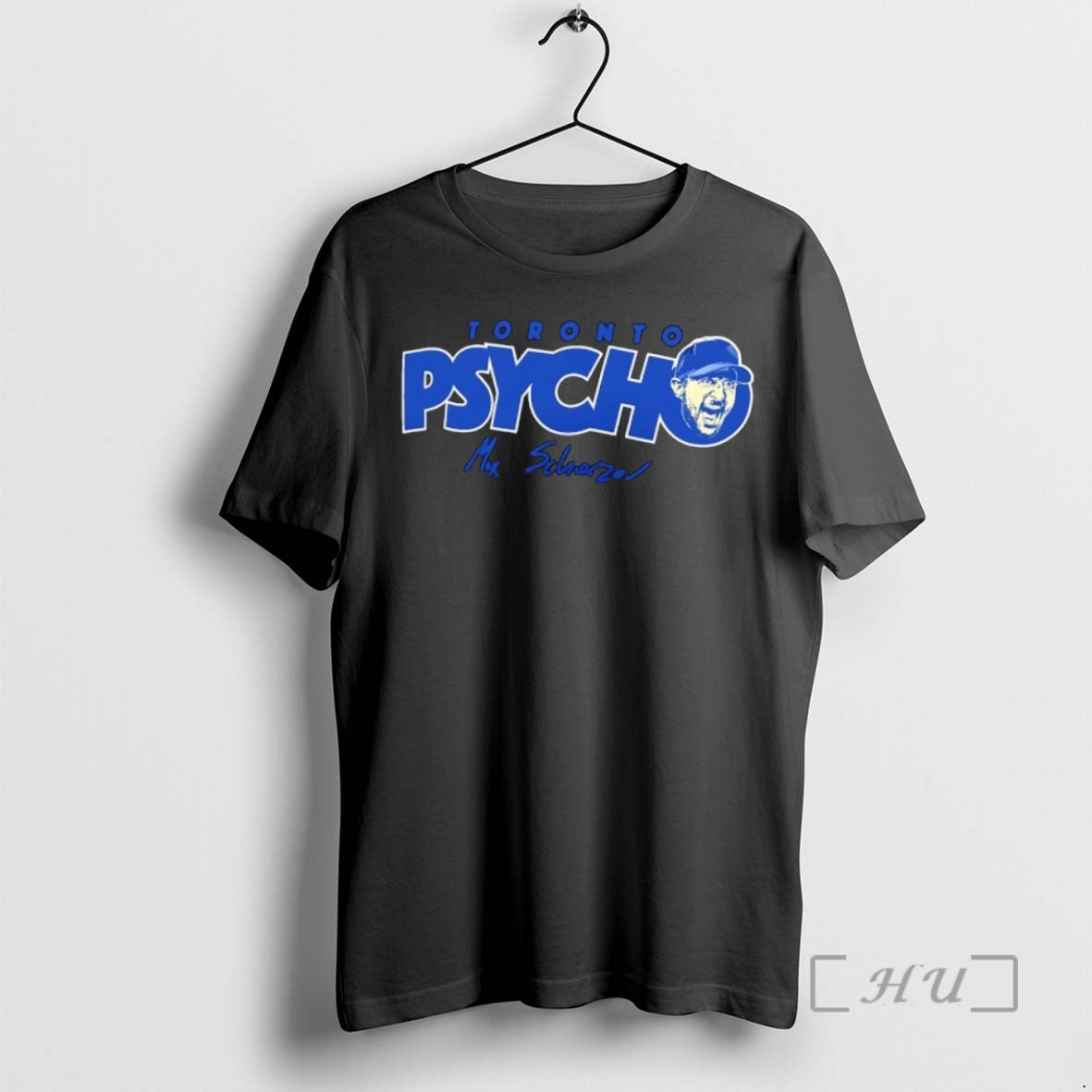 Officials Toronto Psycho Max Scherzer Toronto Blue Jays Signature T Shirt Sweater