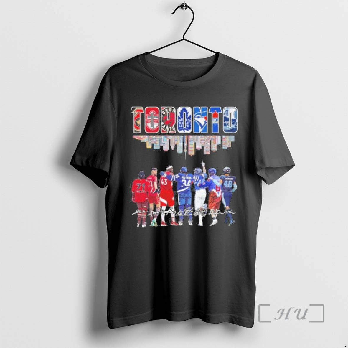 Officials Toronto Skyline Sports Teams All Players T Shirt Sweater