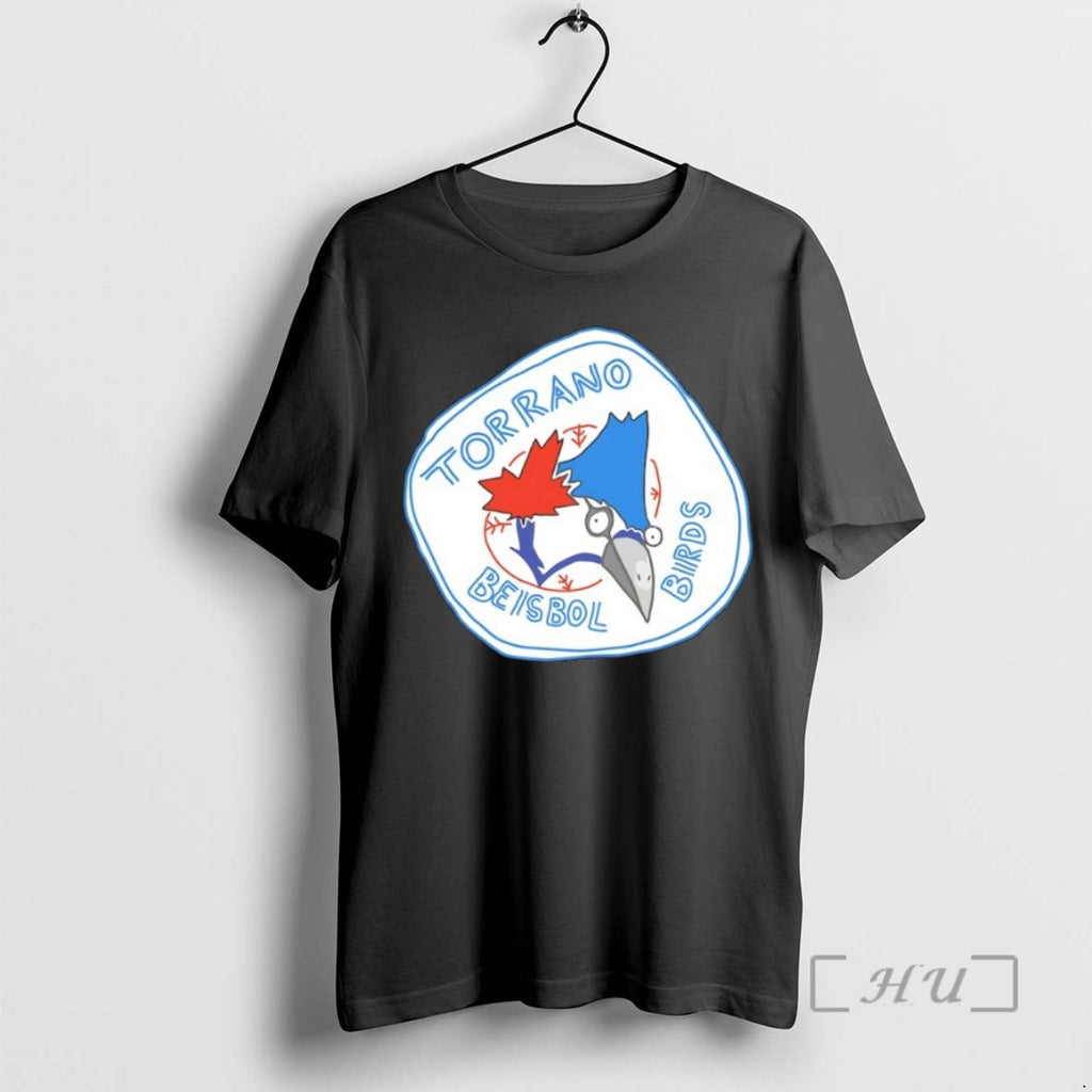 Officials Torrano Beisbol Birds Toronto Blue Jays Parody Logo T Shirt Sweater