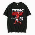 Officials Travis Kelce Kansas City Chiefs Name Number Pose Signature Tee Premium T Shirt