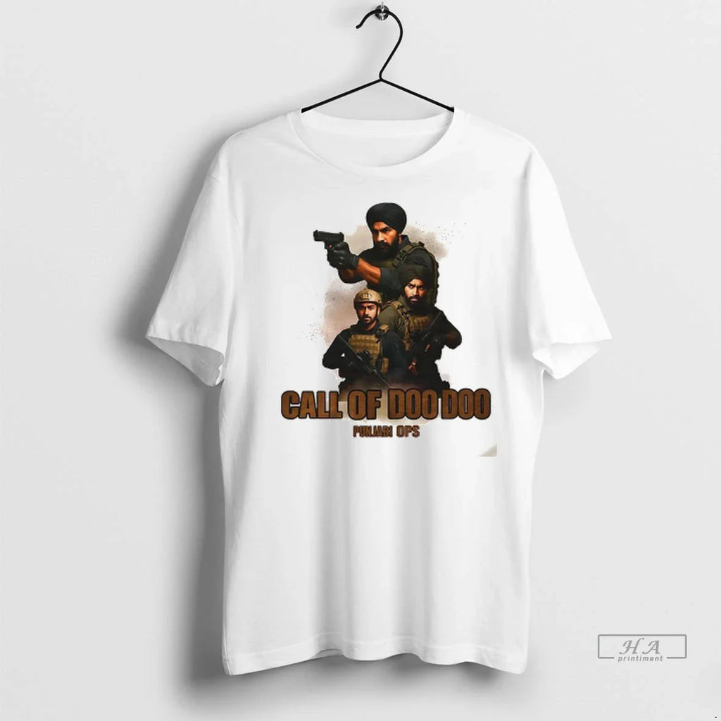 Officials Trendy Call Of Doo Doo Duty Punjabi Ops Parody Shirt Sweater