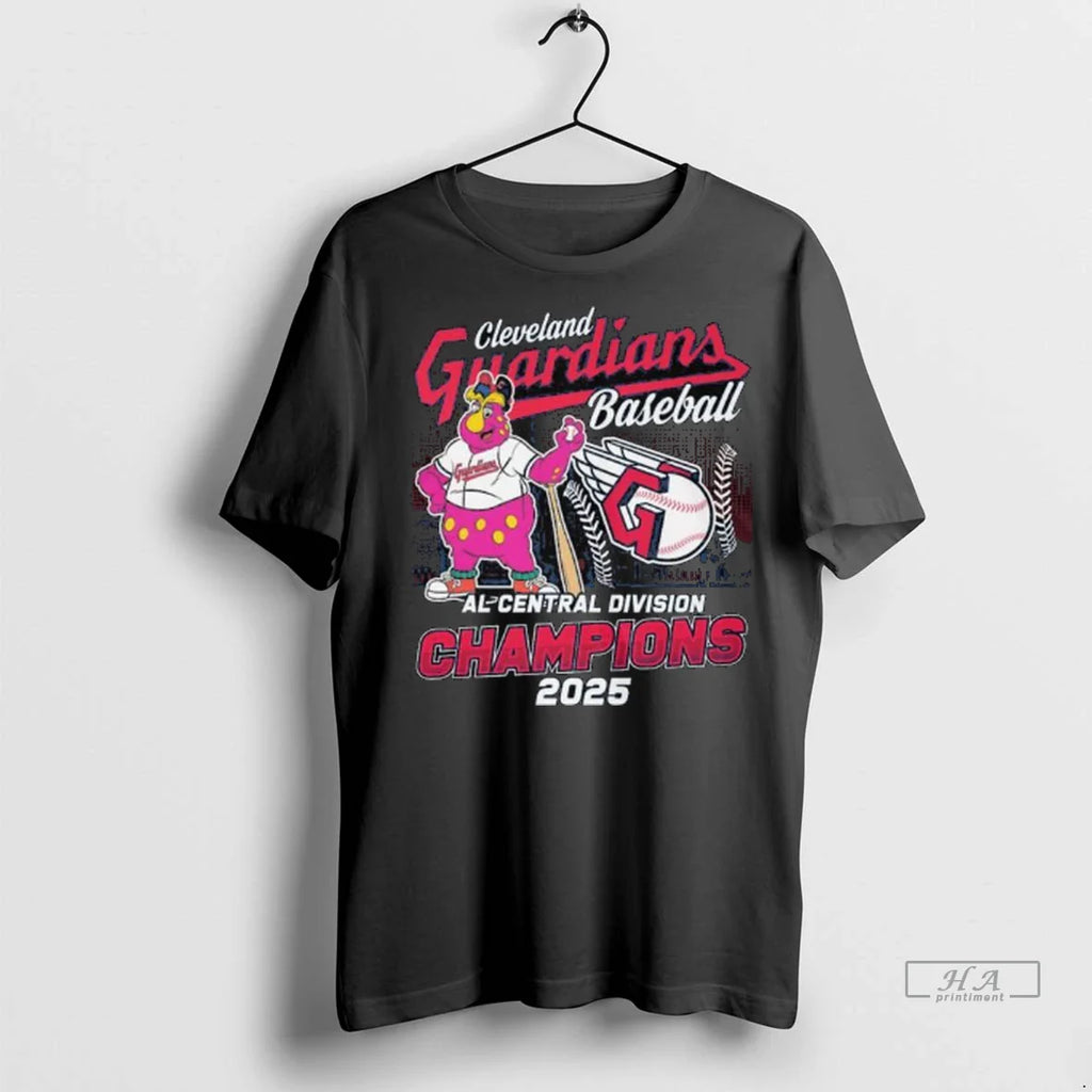 Officials Trendy Cleveland Guardians Macsot Baseball 2025 Al Central Division Champions Long Sleve Shirt Sweater