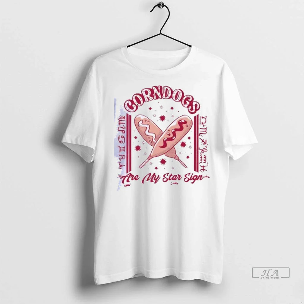 Officials Trendy Corndogs Zodiac Are My Star Sign Shirt Sweater