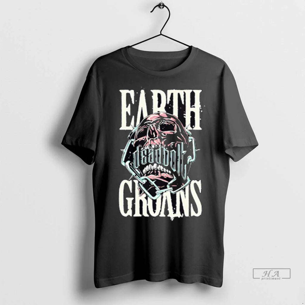 Officials Trendy Deadbolt Earth Groans Graphic Shirt Sweater