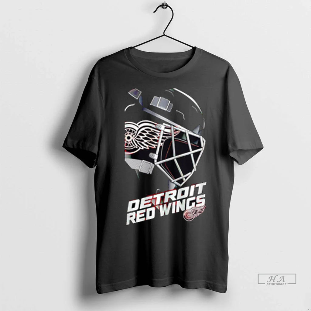 Officials Trendy Detroit Red Wings Defender Helmet Shirt Sweater