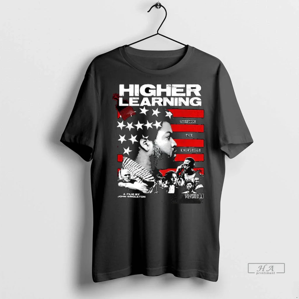 Officials Trendy Higher Learning 1995 A Film By John Singleton Question The Knowledge Shirt Sweater