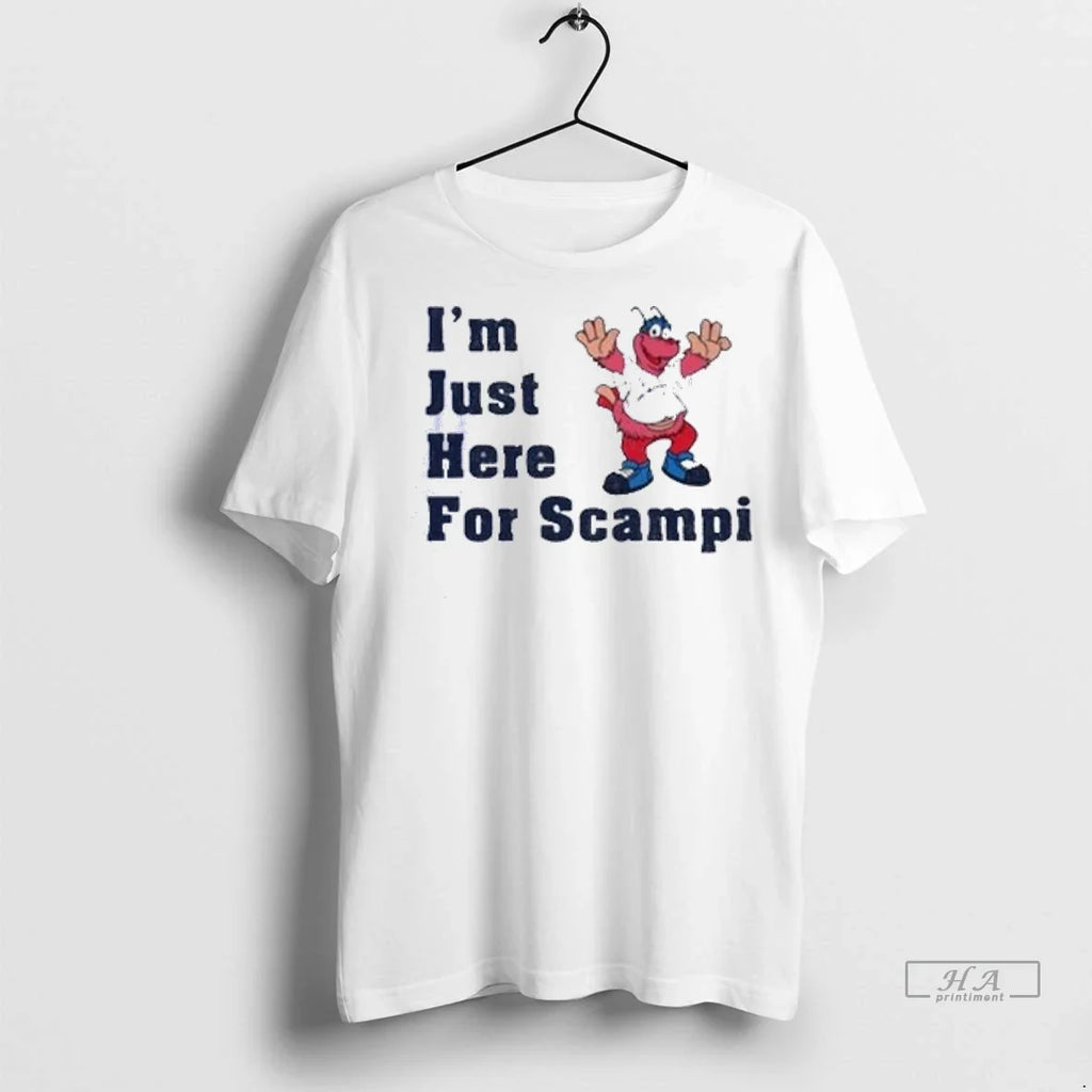 Officials Trendy Im Just Here For Scampi Jacksonville Jumbo Shrimp Shirt Sweater