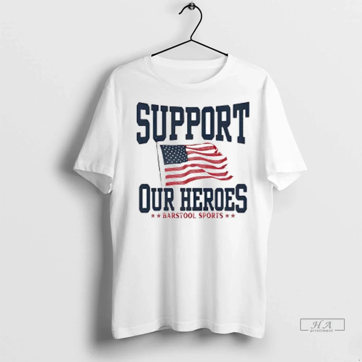 Officials Trendy Tunnel To Towers Foundation Support Our Heroes Barstool Sports Usa Flag Ladies