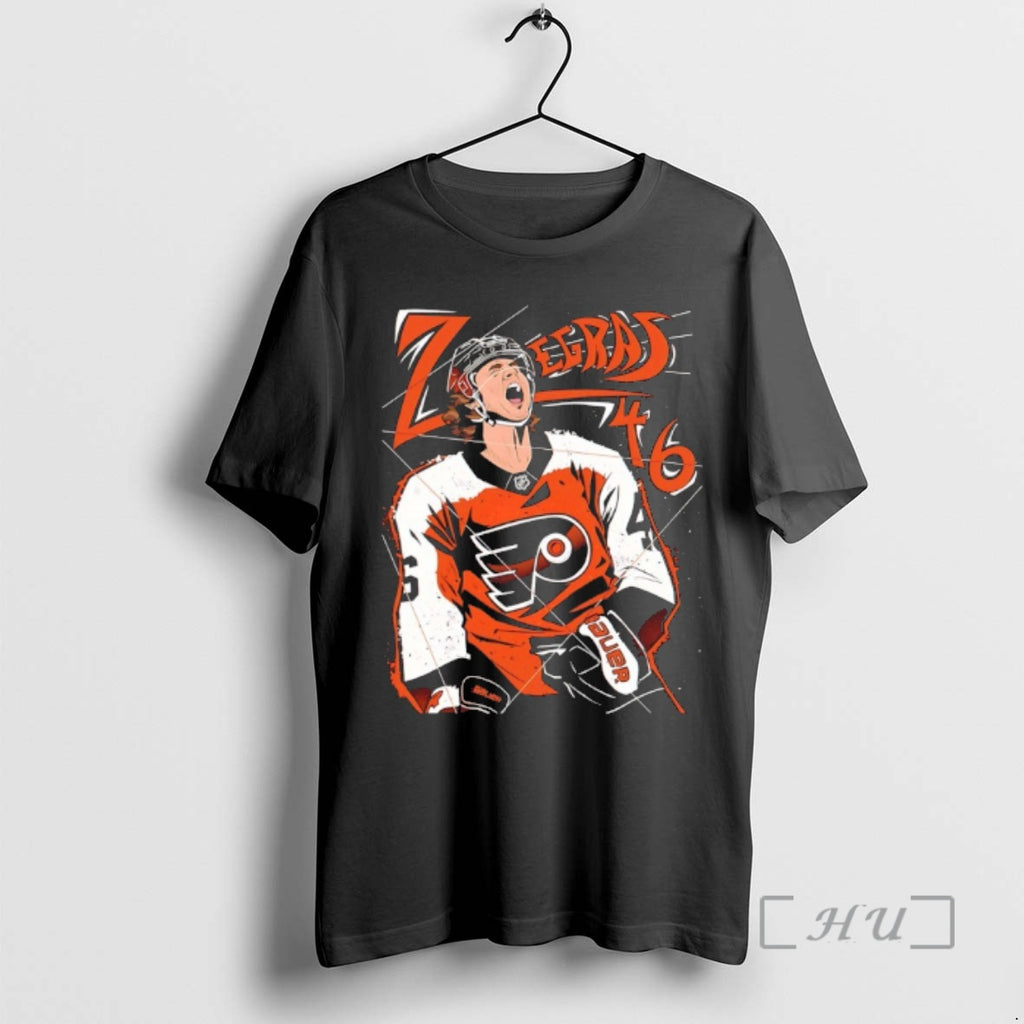 Officials Trevor Zegras Screaming Philadelphia Flyers