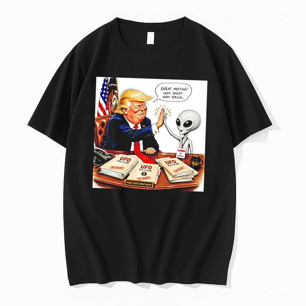 Officials Trump Ufo Disclosure Meeting Make Earth Great Again Tee T Shirt Sweater