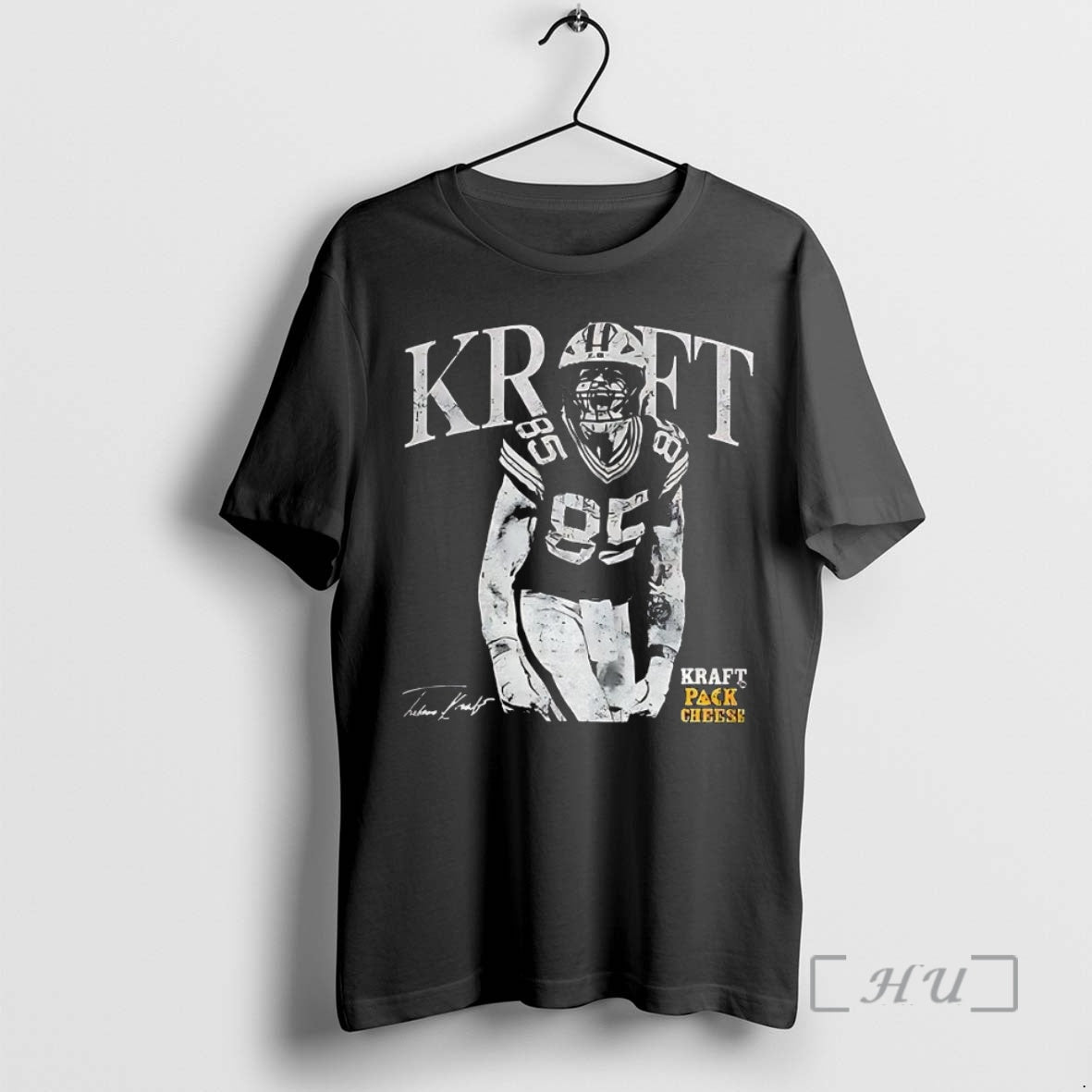 Officials Tucker Kraft Green Bay Packers Kraft Pack Cheese Signature T Shirt Sweater