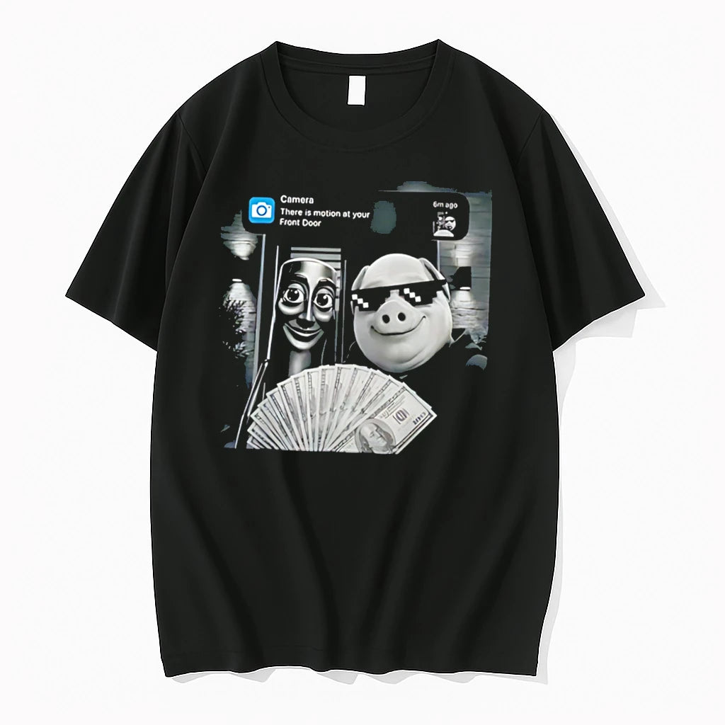Officials Tung Tung Tung Sahur John Pork Meme Brainrot Tee T Shirt Sweater