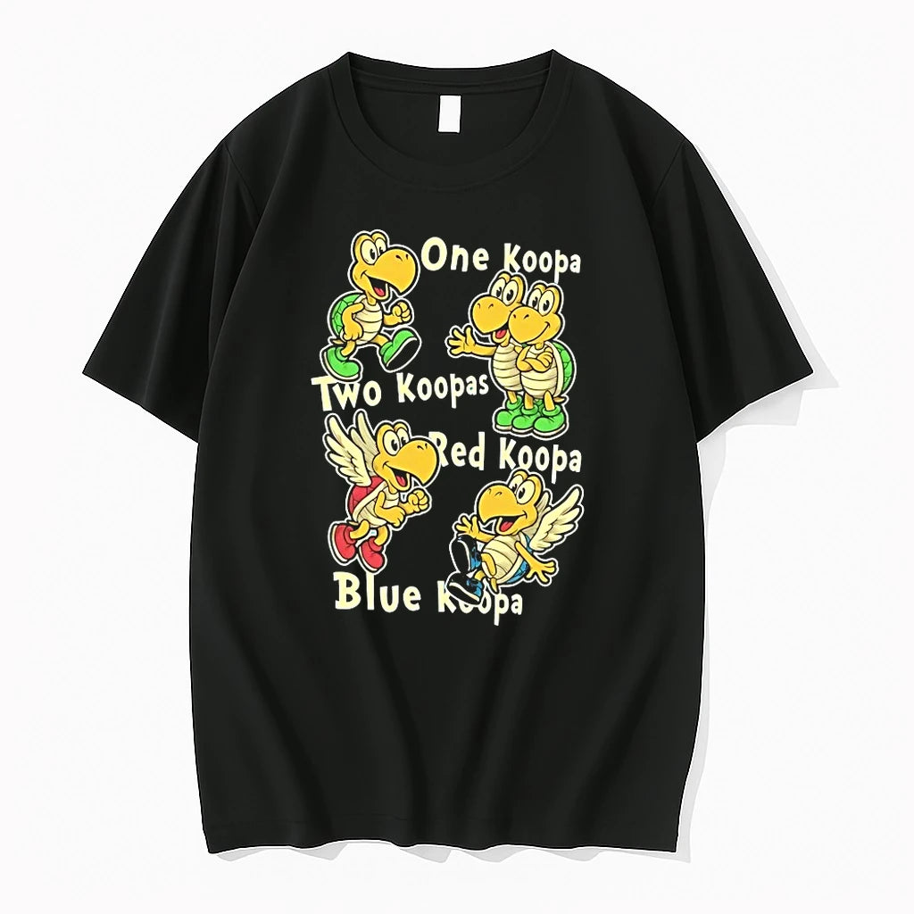 Officials Turtle Game Poem One Koopa Two Koopas Red Koopa Blue Koopa T Shirt Sweater