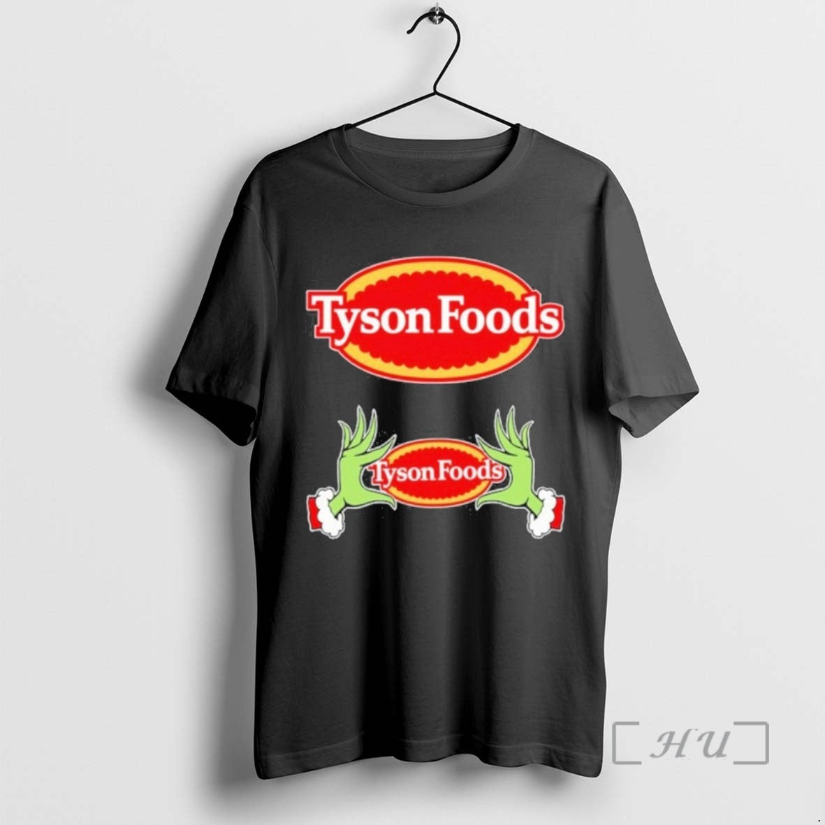 Officials Tyson Foods Grinch Hand Tee Shirt Sweater