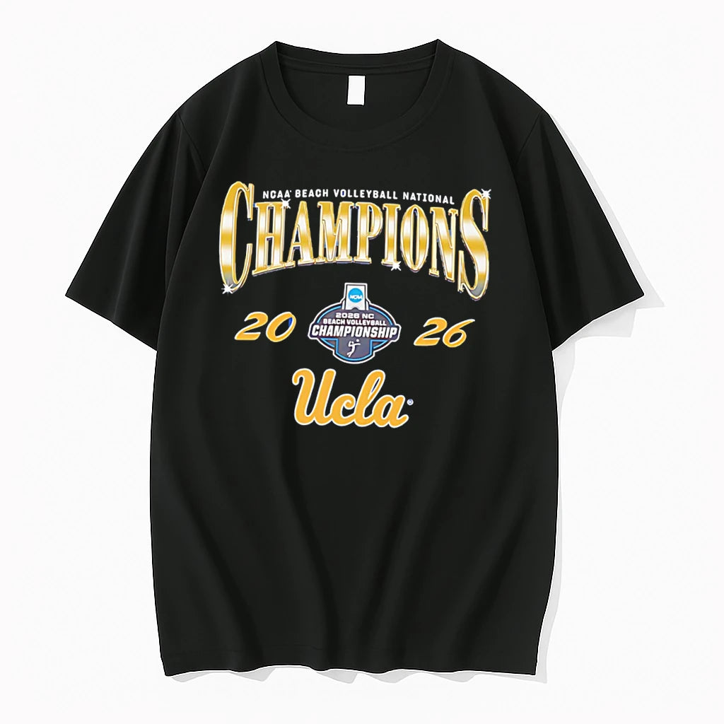 Officials Ucla Womens Beach Volleyball 2026 Ncaa National Champions Tee T Shirt Sweater
