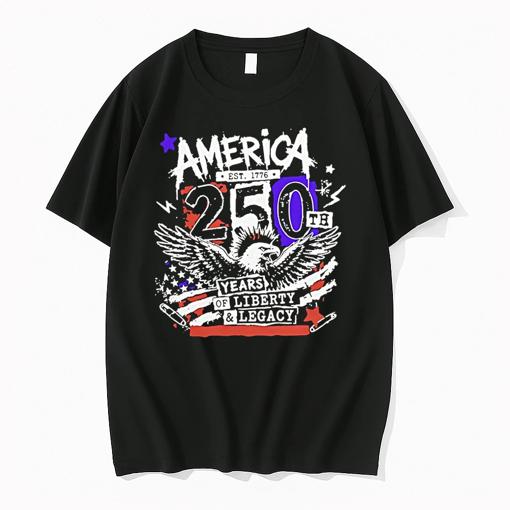 Officials Usa America 250th Anniversary Years Of Liberty And Legacy Eagle T Shirt Sweater