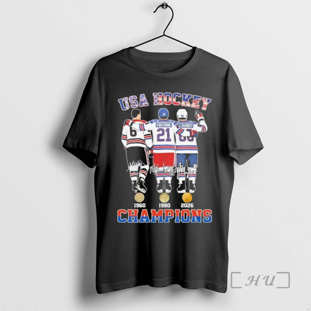 Officials Usa Hockey Champions 1960 1980 2026 Signatures