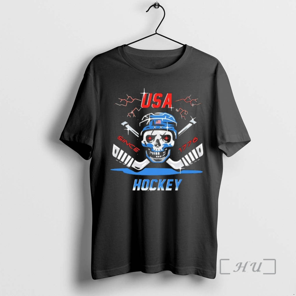 Officials Usa Hockey Skull Since 1776