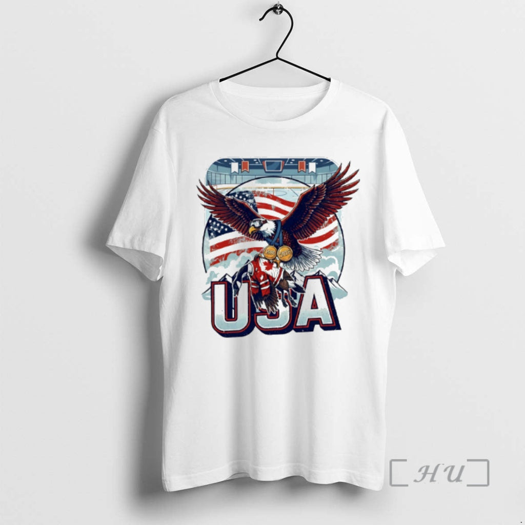 Officials Usa Ice Hockey Champions 2026 Patriotic Eagle Medal