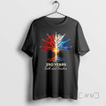 Officials Usa Semiquincentennial 250 Years Faith And Freedom 1776_e2_80_932026 Patriotic Cross Fireworks Premium T Shirts