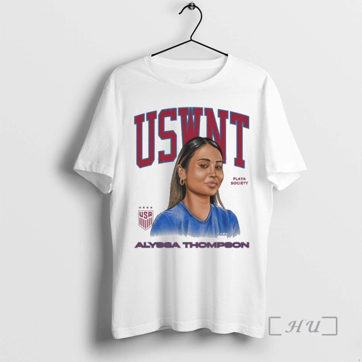 Officials Uswnt Alyssa Thompson Player T Shirt Sweater