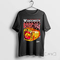 Officials University Of Wisconsin 1994 Rose Bowl Ring Baseball Tee Shirt Sweater