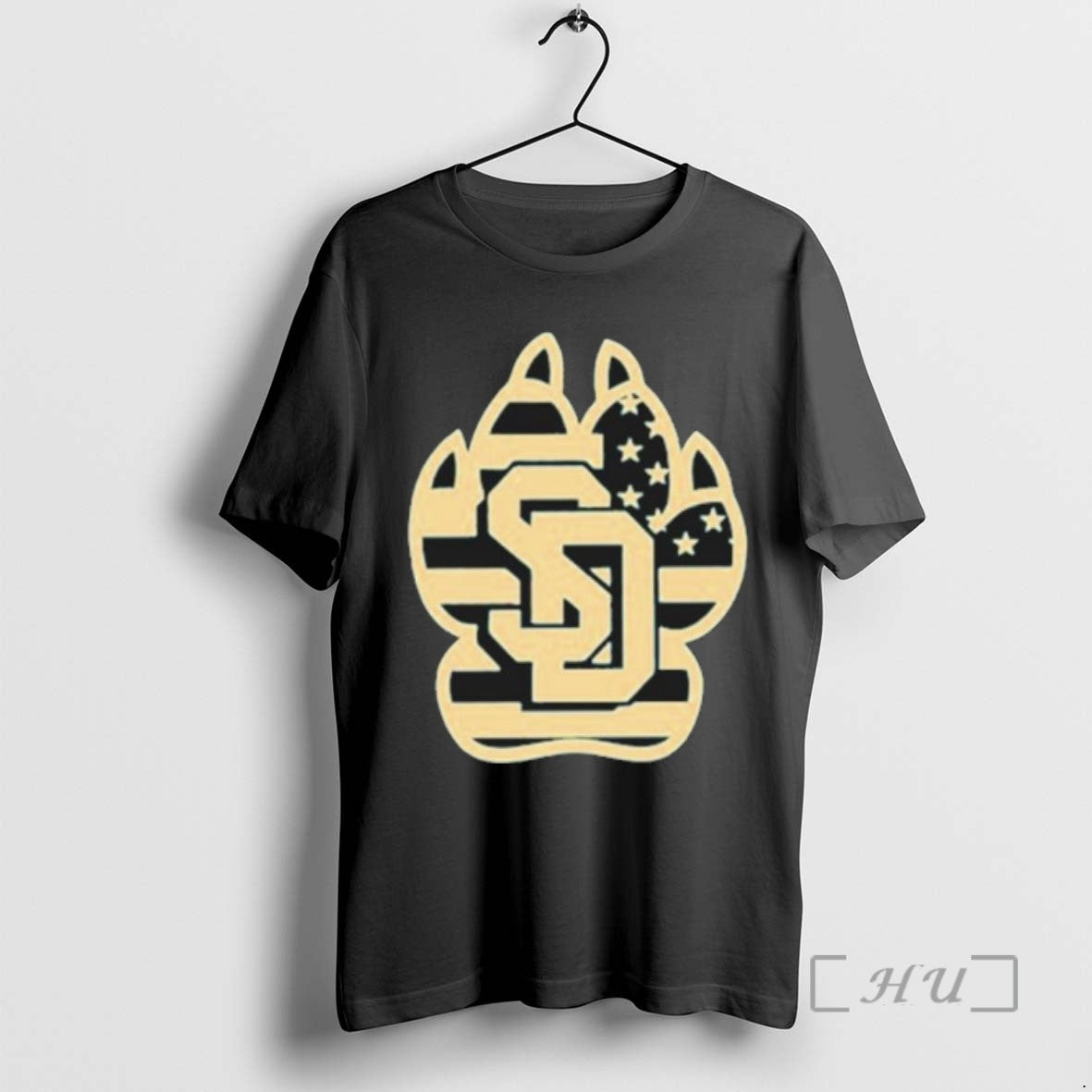 Officials Usd University Of South Dakota Coyotes Logo Tee Shirt Sweater