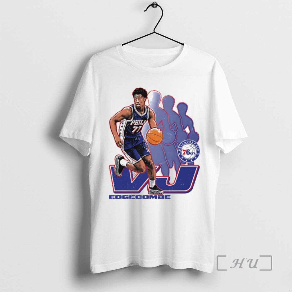 Officials Vj Edgecombe Philadelphia 76ers Retro Signature