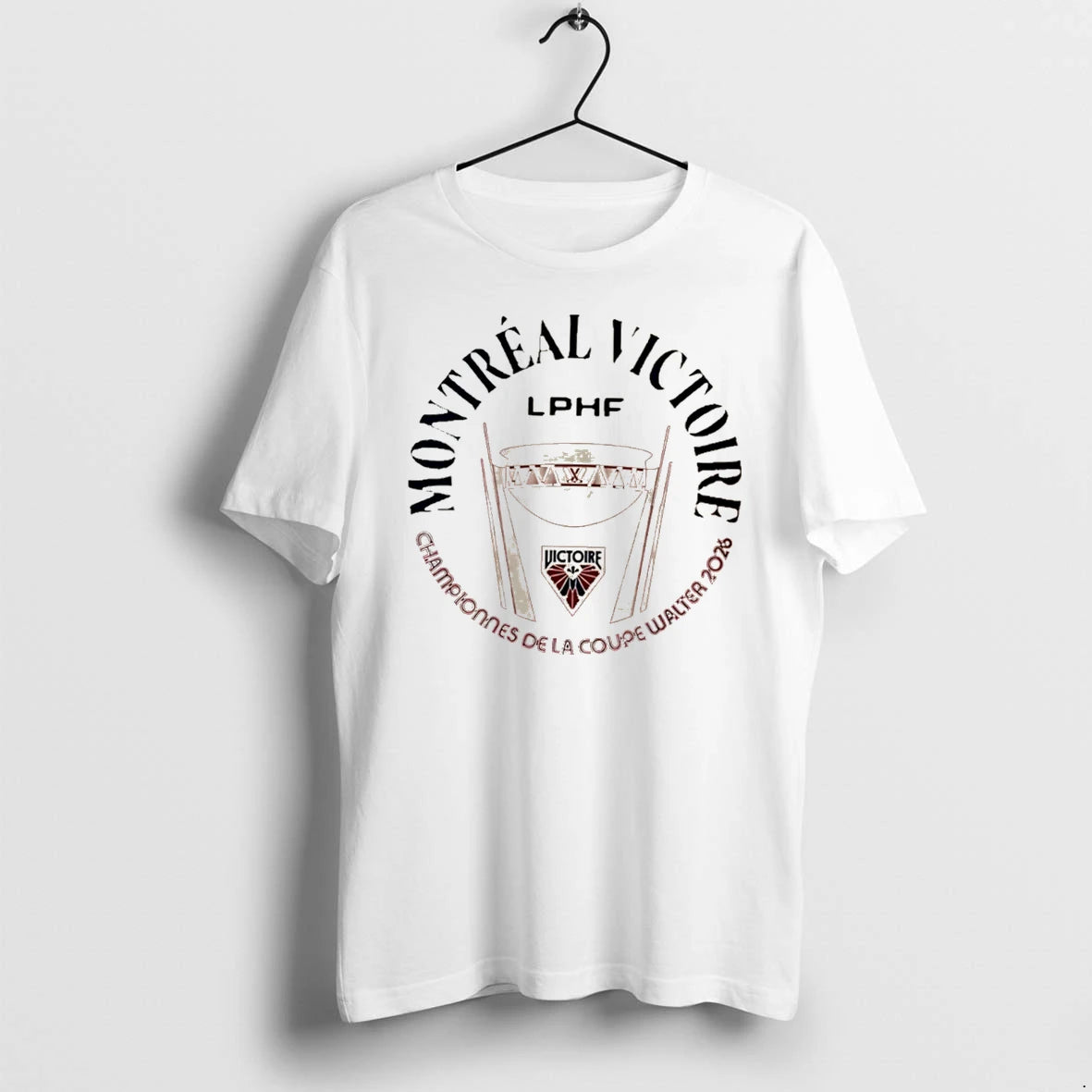 Officials Victoire De Montreal 2026 Lphf Couple Walter Champions Logo Tee T Shirt Sweater