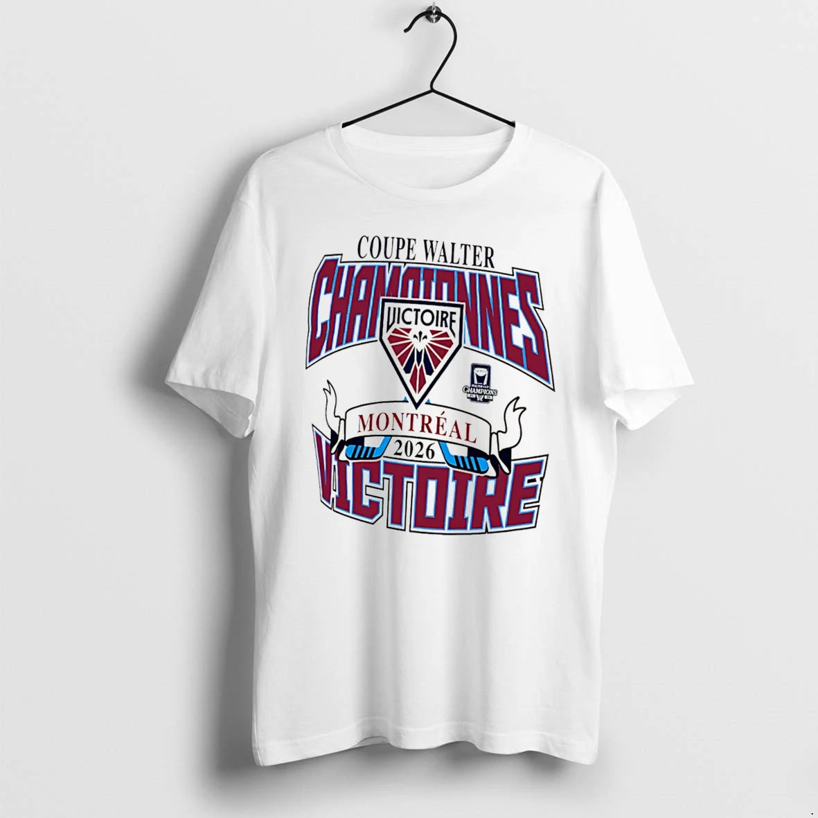 Officials Victoire De Montreal Couple Walter Champions 2026 Tee T Shirt Sweater