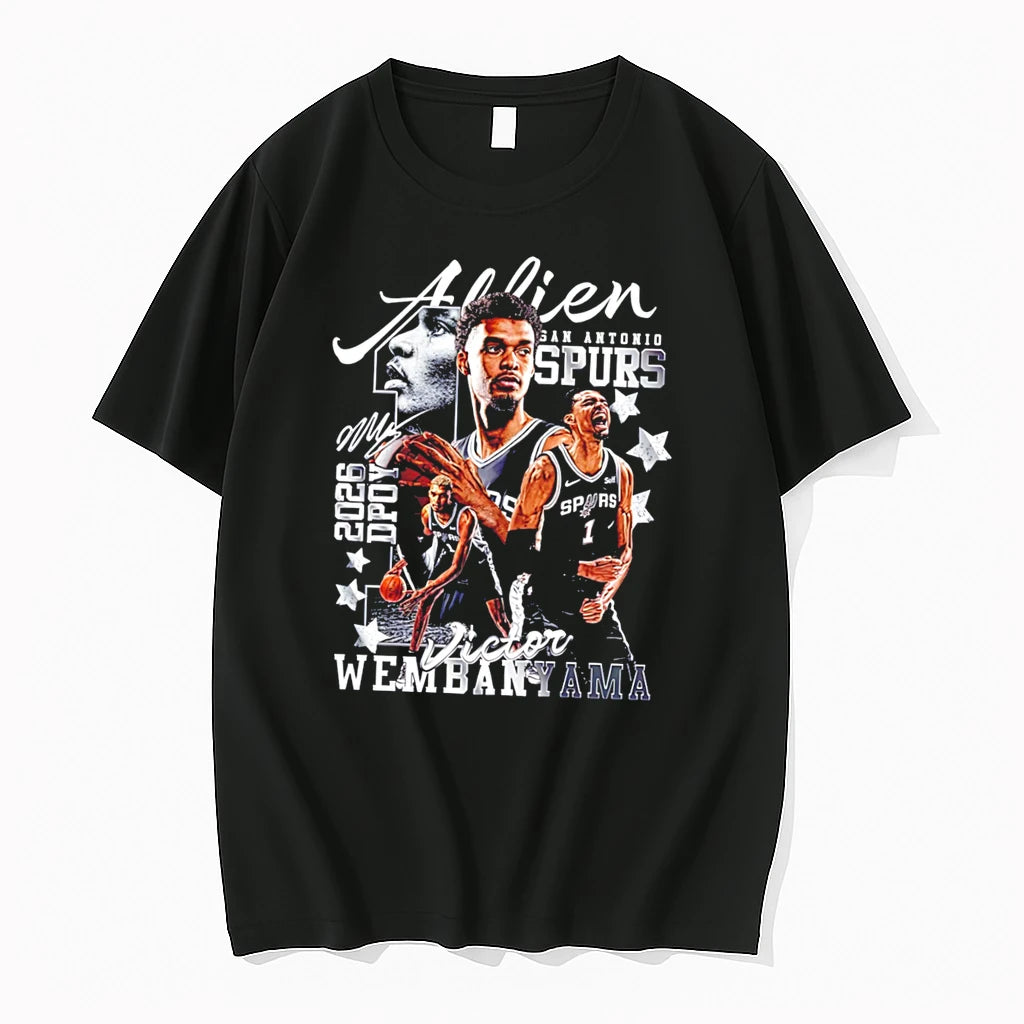 Officials Victor Wembanyama San Antonio Spurs 2026 Dpoy Graphic Tee T Shirt Sweater
