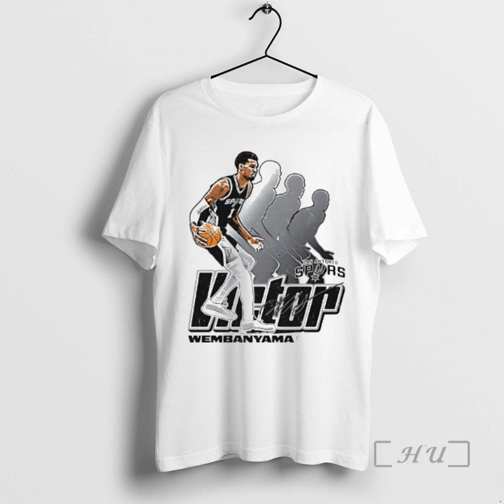 Officials Victor Wembanyama San Antonio Spurs Retro Signature