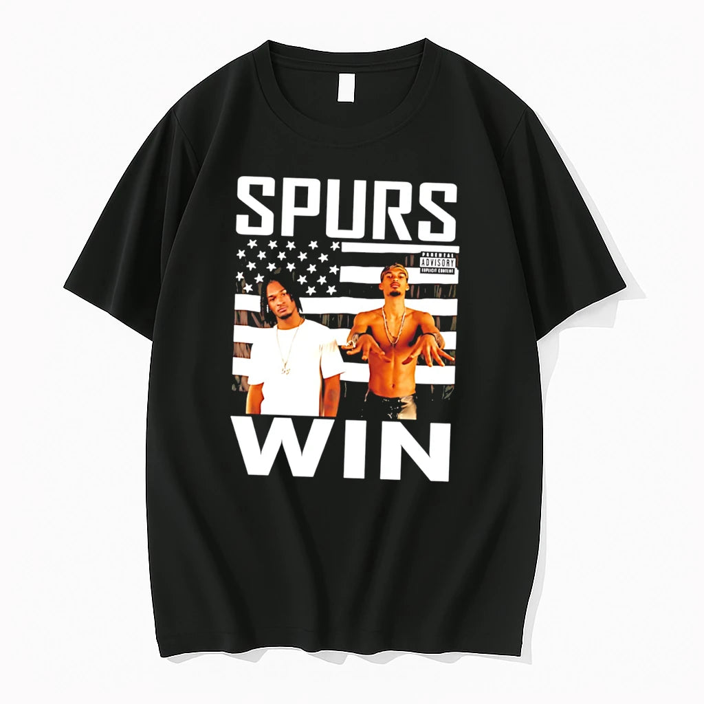 Officials Victor Wembanyama And Stephon Castle Spurs Win Outkast Stankonia Inspired Tee T Shirt Sweater